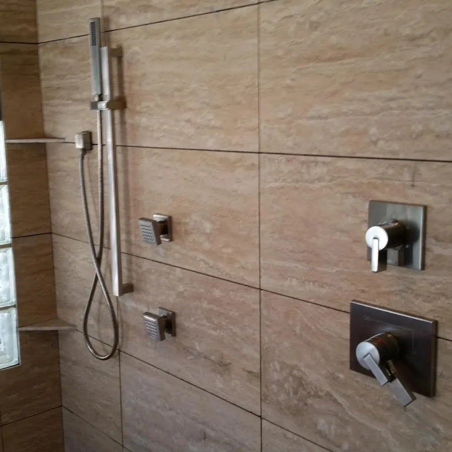 Shower fixture installation for Frozen Pipe Repair in Urbana
